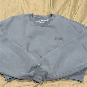 SET Active cropped sweatshirt